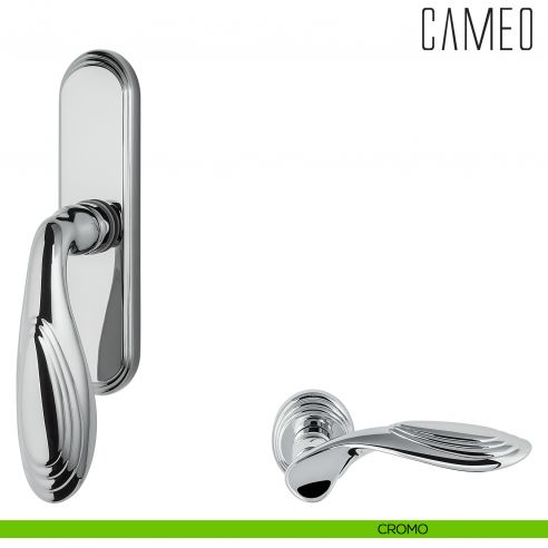 Maniglia per finestra cremonese Cameo Colombo Design cromo