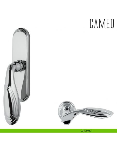 Maniglia per finestra cremonese Cameo Colombo Design cromo