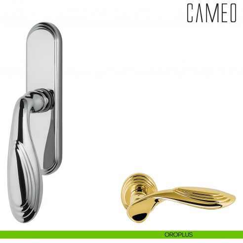 Maniglia per finestra cremonese Cameo Colombo Design oroplus