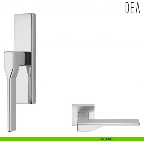 Maniglia per finestra cremonese Dea Colombo Design cromat