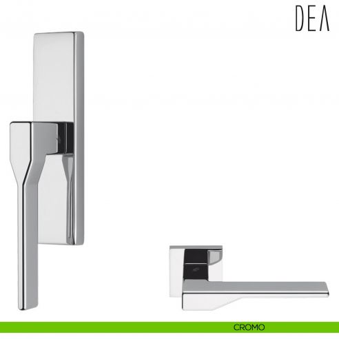 Maniglia per finestra cremonese Dea Colombo Design cromo