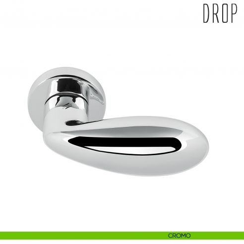 Maniglia per porta Drop Colombo Design cromo