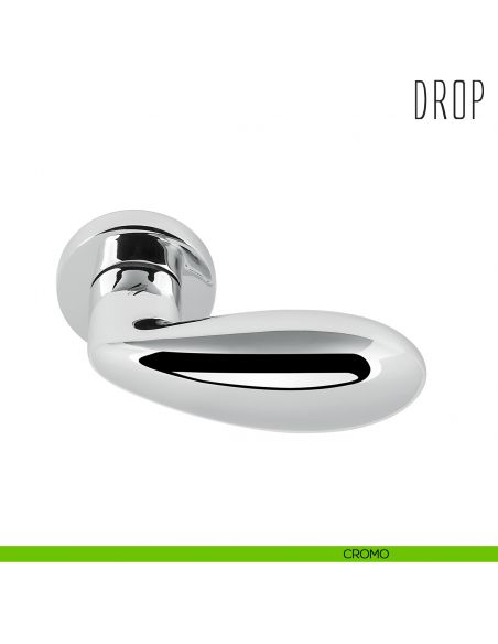 Maniglia per porta Drop Colombo Design cromo