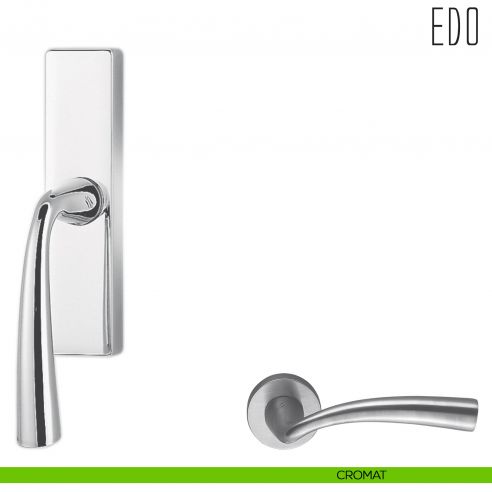Maniglia per finestra cremonese Edo Colombo Design cromat