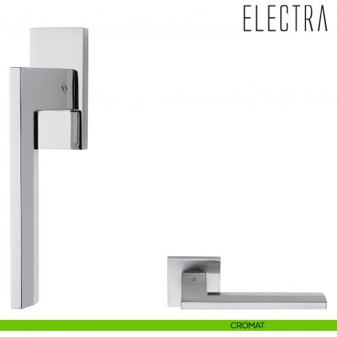 Maniglia per finestra martellina DK Electra Colombo Design bassa cromat