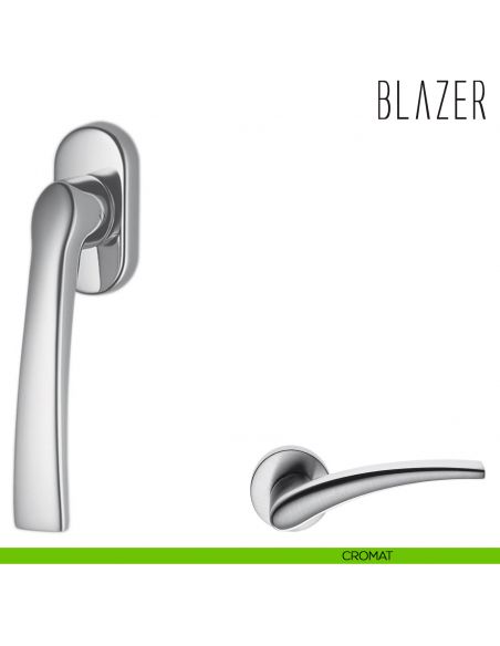 Maniglia per finestra martellina DK Blazer Colombo Design cromat