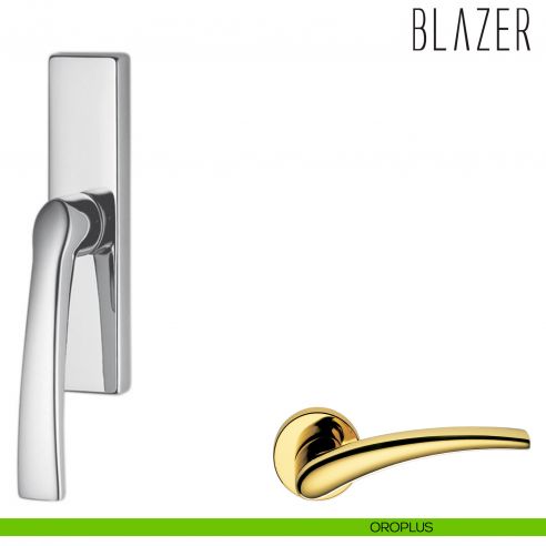 Maniglia per finestra cremonese Blazer Colombo Design oroplus