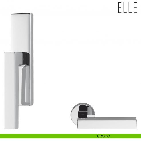Maniglia per finestra cremonese Elle Colombo Design cromo