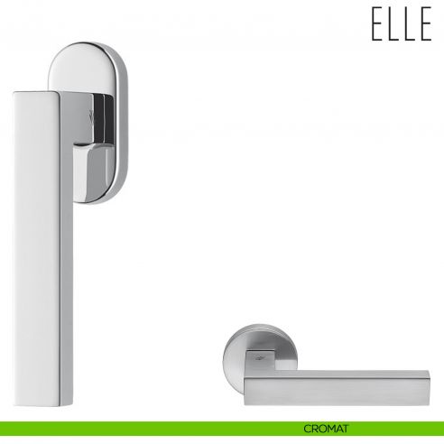 Maniglia per finestra martellina DK Elle Colombo Design cromat