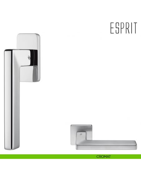 Maniglia per finestra martellina DK Esprit Colombo Design bassa cromat