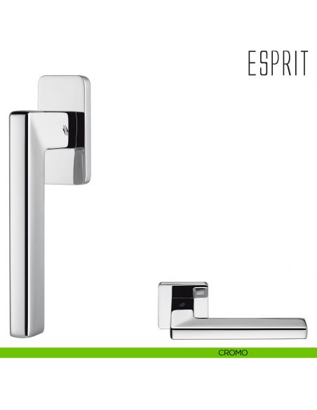 Maniglia per finestra martellina DK Esprit Colombo Design bassa cromo