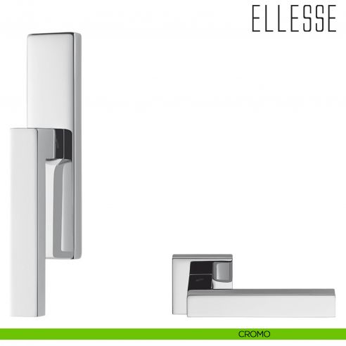 Maniglia per finestra cremonese Ellesse Colombo Design cromo