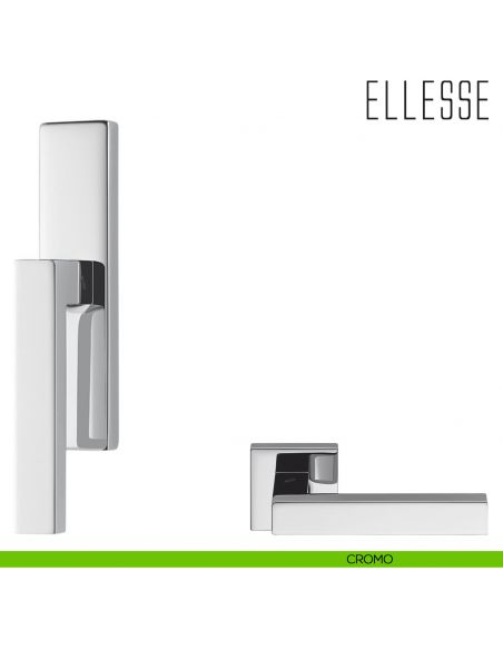 Maniglia per finestra cremonese Ellesse Colombo Design cromo