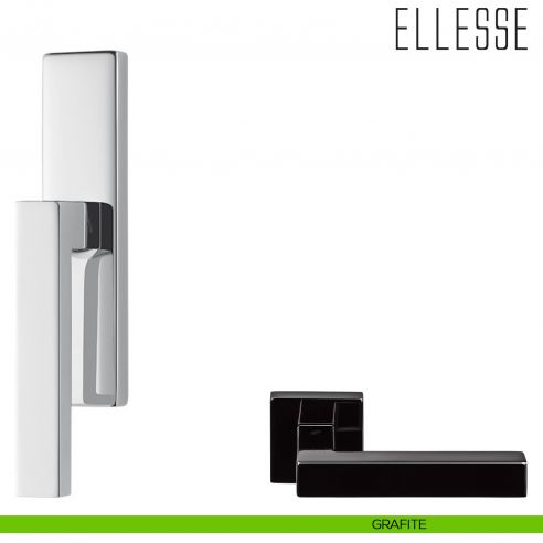 Maniglia per finestra cremonese Ellesse Colombo Design grafite