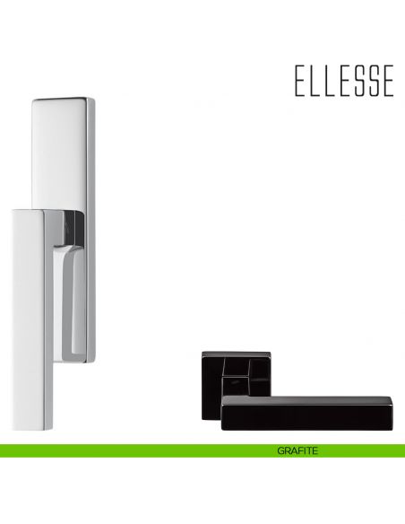 Maniglia per finestra cremonese Ellesse Colombo Design grafite