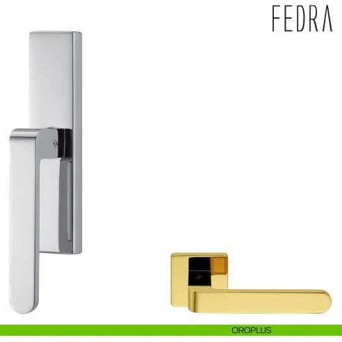 Maniglia per finestra cremonese Fedra Colombo Design oroplus