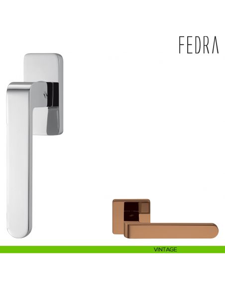 Maniglia per finestra martellina DK Fedra Colombo Design vintage