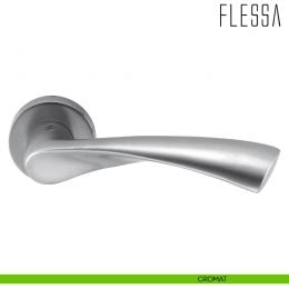 Maniglia Colombo Flessa Ottone Lucido e Cromato Satinato 2