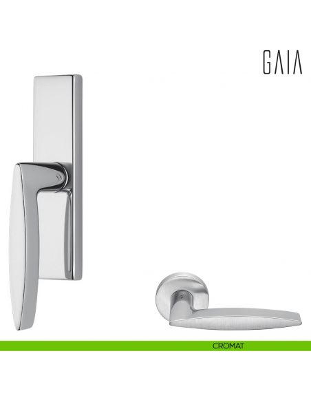 Maniglia per finestra cremonese Gaia Colombo Design cromat