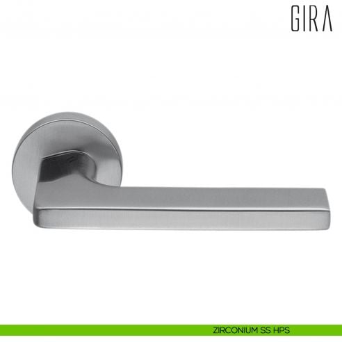 Maniglia per porta Gira Colombo Design zirconium ss hps