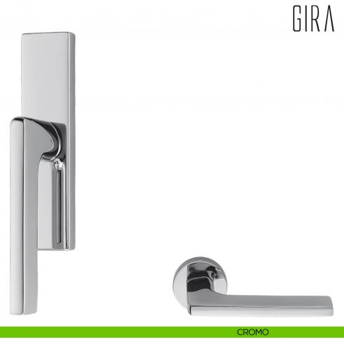 Maniglia per finestra cremonese Gira Colombo Design cromo