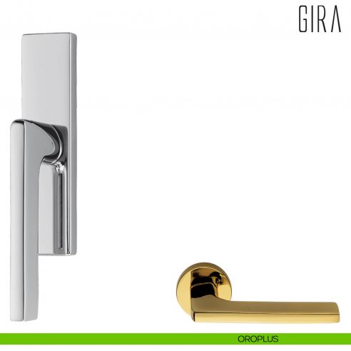 Maniglia per finestra cremonese Gira Colombo Design oroplus