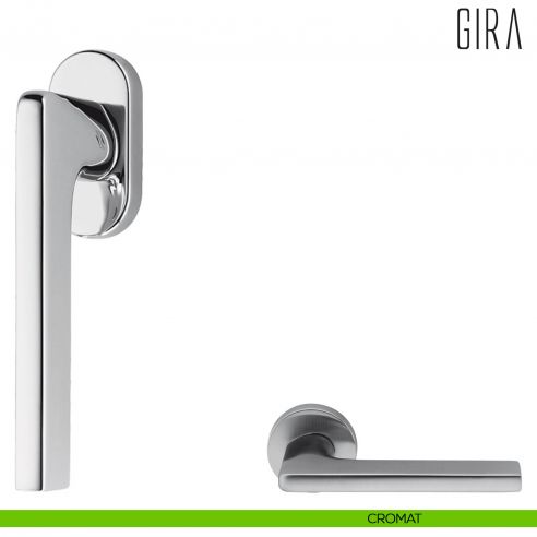 Maniglia per finestra martellina DK Gira Colombo Design cromat