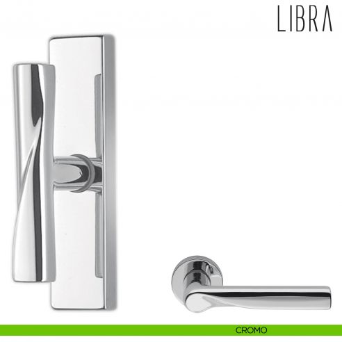 Maniglia per finestra cremonese Libra Colombo Design cromo