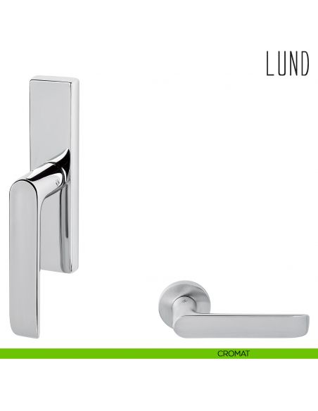 Maniglia per finestra cremonese Lund Colombo Design cromat