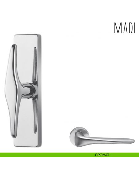 Maniglia per finestra cremonese Madi Colombo Design cromat