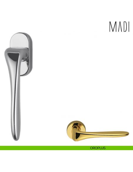 Maniglia per finestra martellina DK Madi Colombo Design oroplus
