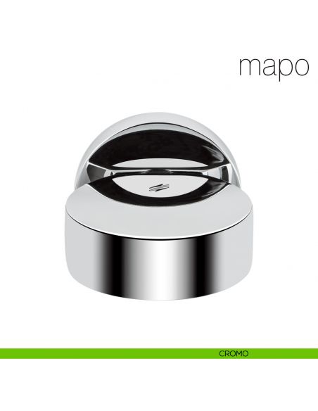 Pomolo per porta Mapo girevole Colombo Design cromo