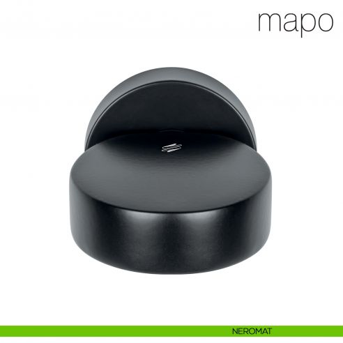 Pomolo per porta Mapo girevole Colombo Design neromat