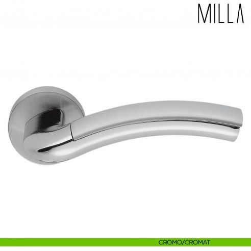 Maniglia per porta Milla Colombo Design cromo-cromat