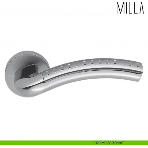 Maniglia per porta Milla Colombo Design cromo-cromat