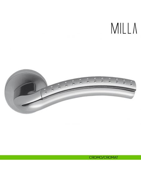 Maniglia per porta Milla Colombo Design cromo-cromat