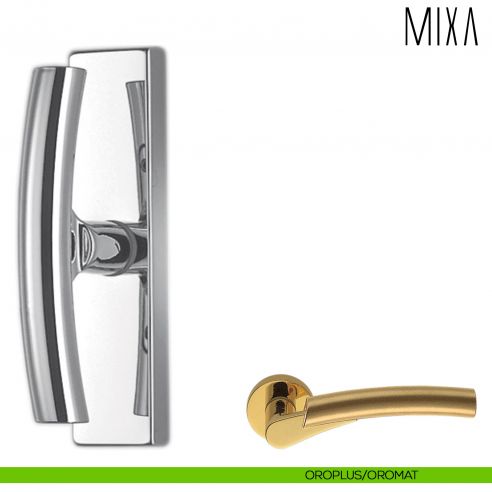 Maniglia per finestra cremonese Mixa Colombo Design oroplus-oromat