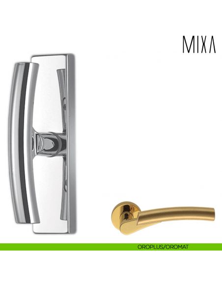 Maniglia per finestra cremonese Mixa Colombo Design oroplus-oromat