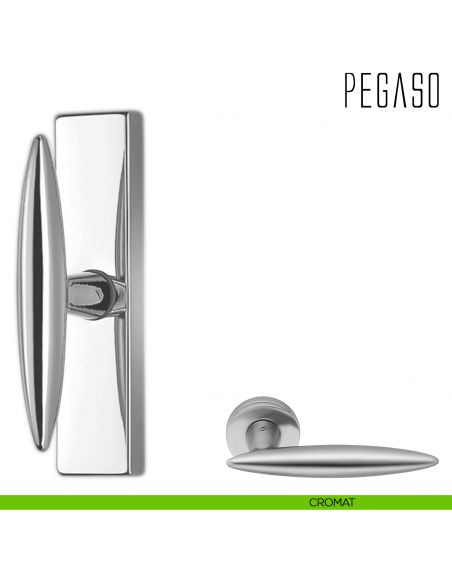 Maniglia per finestra cremonese Pegaso Colombo Design cromat