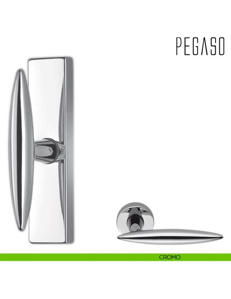 Maniglia per finestra cremonese Pegaso Colombo Design cromo