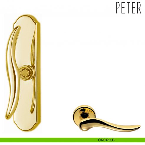 Maniglia per finestra cremonese Peter Colombo Design oroplus