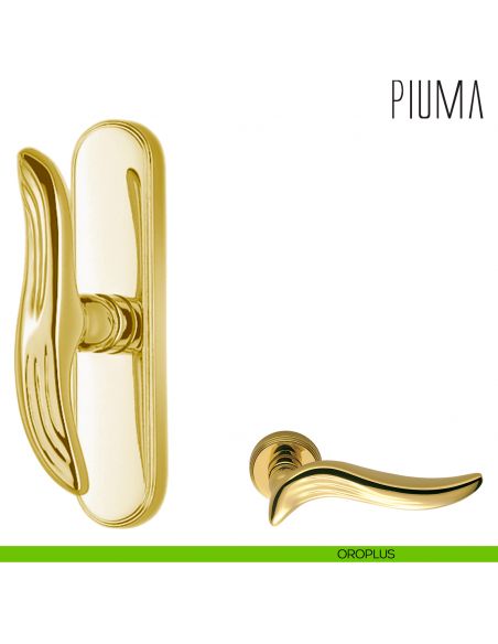 Maniglia per finestra cremonese Piuma Colombo Design oroplus