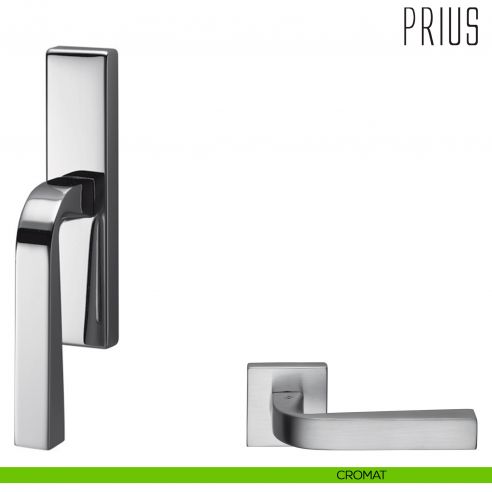 Maniglia per finestra cremonese Prius Colombo Design cromat
