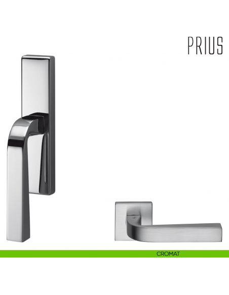 Maniglia per finestra cremonese Prius Colombo Design cromat