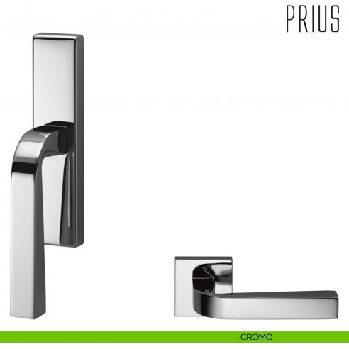 Maniglia per finestra cremonese Prius Colombo Design cromo