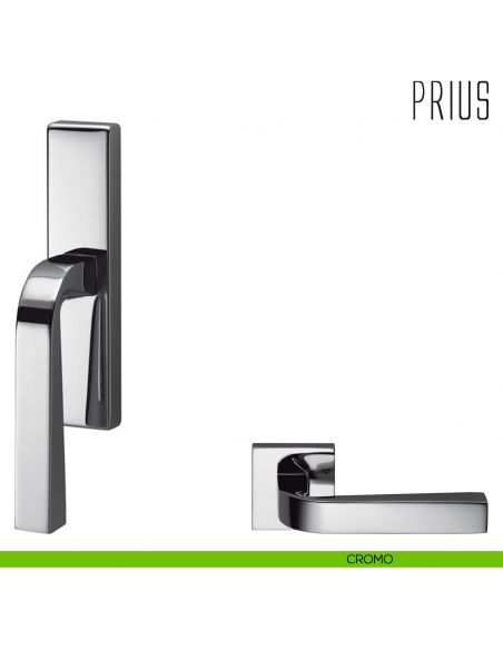 Maniglia per finestra cremonese Prius Colombo Design cromo
