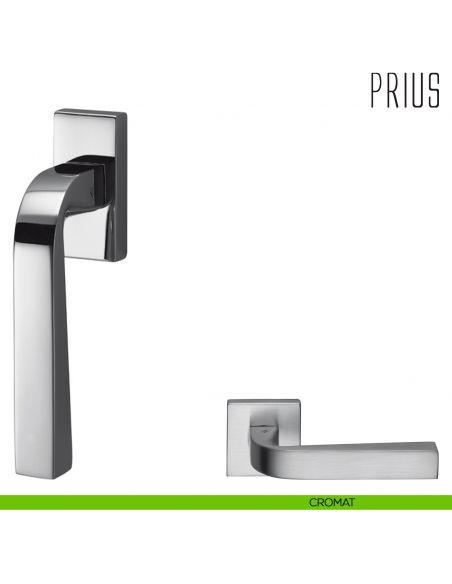Maniglia per finestra martellina DK Prius Colombo Design cromat