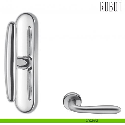 Maniglia per finestra cremonese Robot Colombo Design cromat