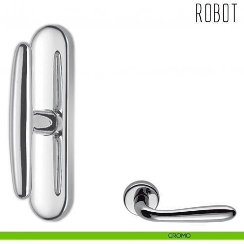 Maniglia per finestra cremonese Robot Colombo Design cromo