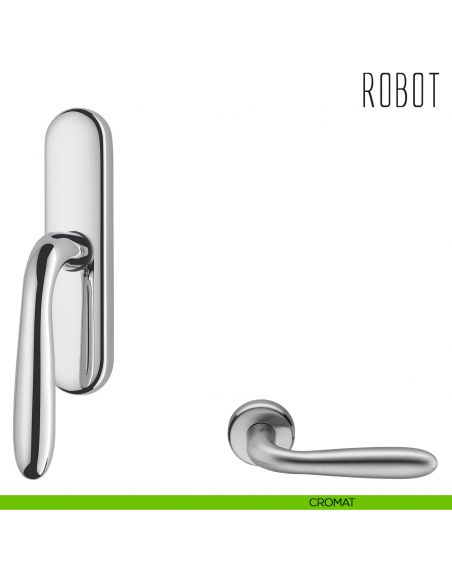 Maniglia per finestra cremonese Robot Colombo Design cromat